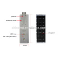 Chine fournisseur 50 watts Solar Powered LED Street Light